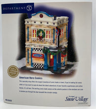 Load image into Gallery viewer, Retired Department 56- Snow Village &quot;American Hero Comics&quot;
