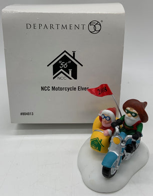 Dept 56- NCC Motorcycle Elves accessory