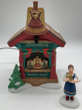 Load image into Gallery viewer, Dept 56- Alpine Village &quot;Christmas Market, Gold Foil Angels&quot; accessory
