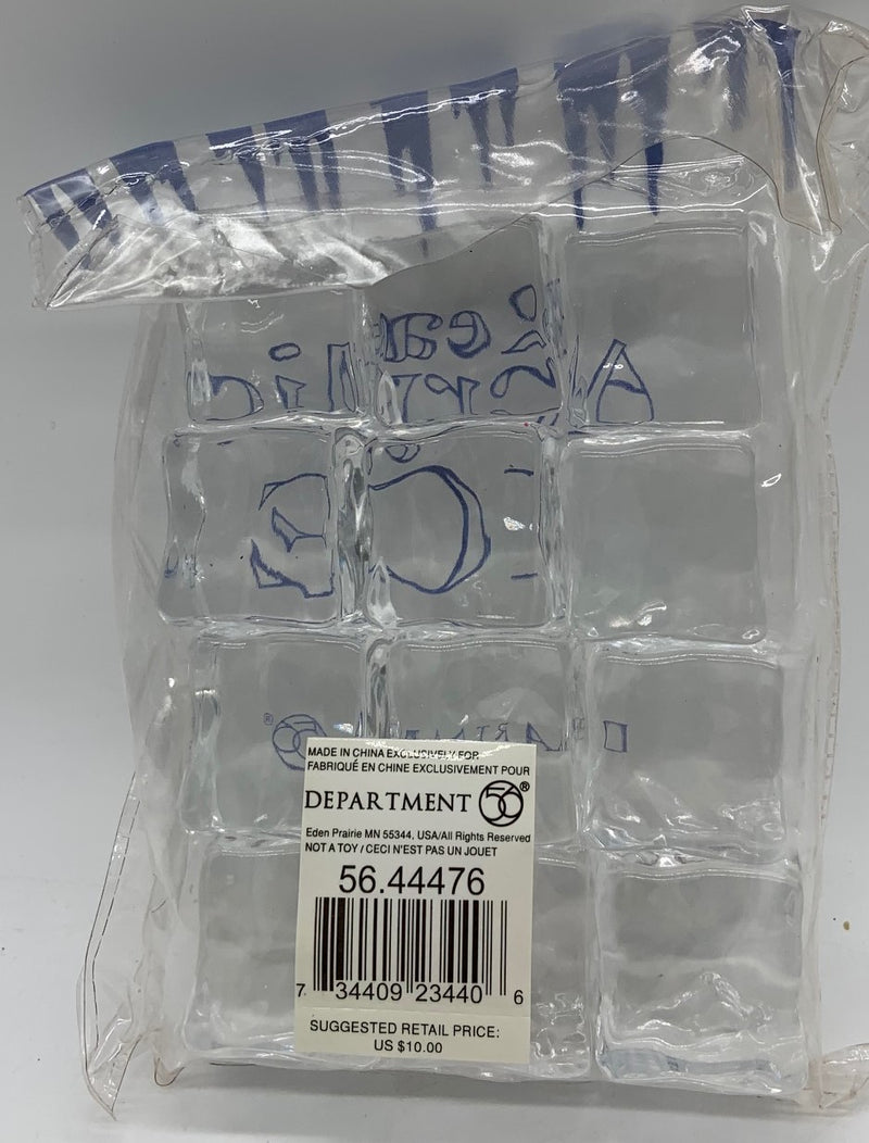 Dept 56- General Accessories "Real Acrylic Ice - mini bag of 12" accessory