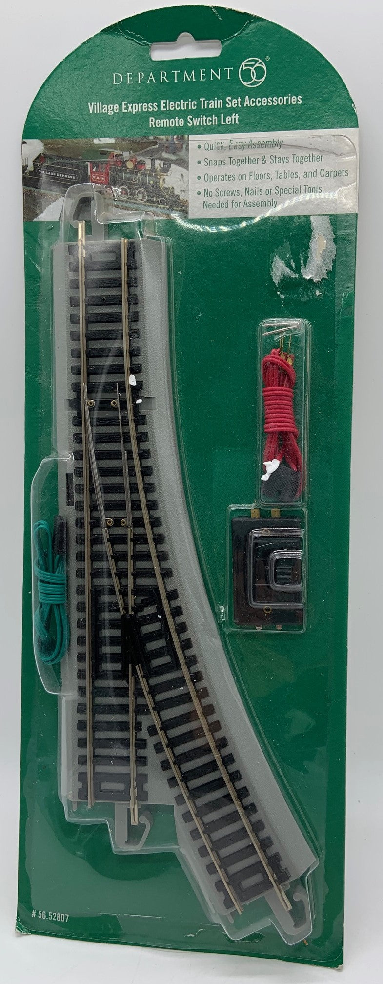 Dept 56- Village Accessories "Village Express Train Remote Switch Left" accessory