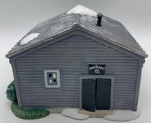 Load image into Gallery viewer, Retired Dept 56- Jack Daniel&#39;s Village &quot;Charcoal Grinding Building and Jack on the Rocks accessory&quot;

