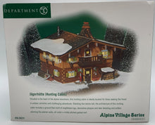 Load image into Gallery viewer, Retired Department 56- Alpine Village Series &quot;Jagerhutte Hunting Cabin&quot;
