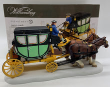 Load image into Gallery viewer, Dept 56- Williamsburg &quot;Carter Coach&quot; accessory
