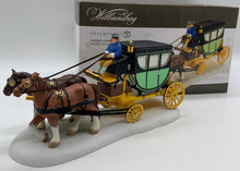 Load image into Gallery viewer, Department 56- Williamsburg &quot;Carter Coach&quot; accessory
