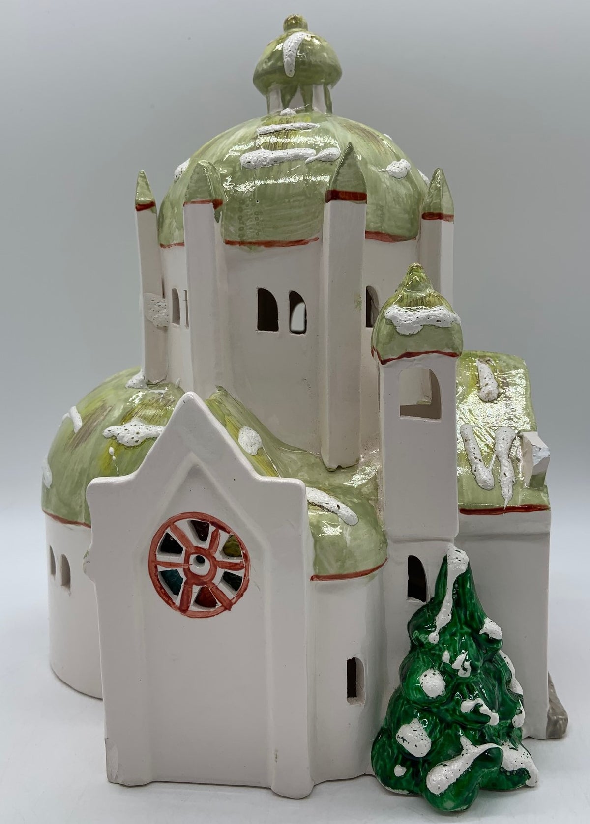Retired Dept 56- Snow Village "Cathedral Church" RARE