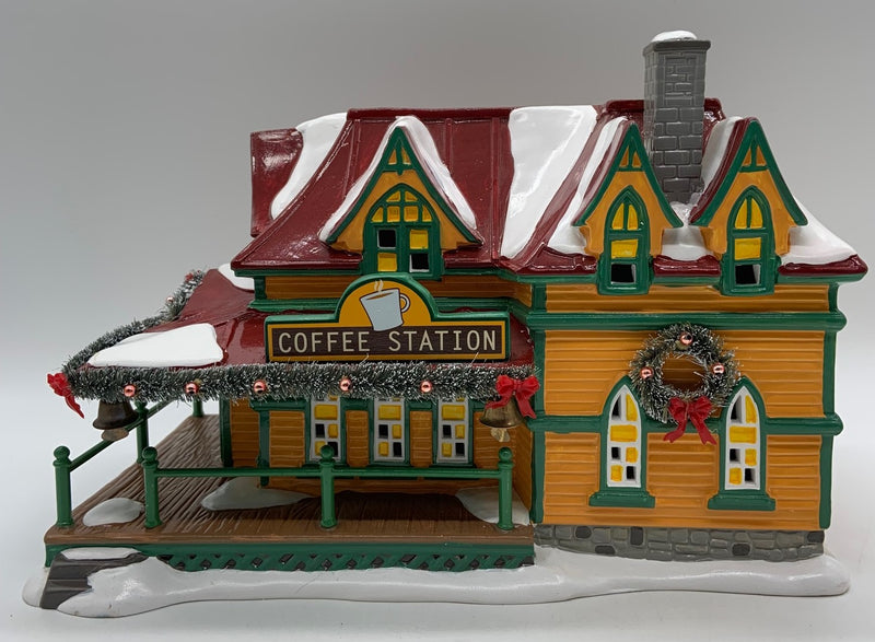 Dept 56- Snow Village "Coffee Station"