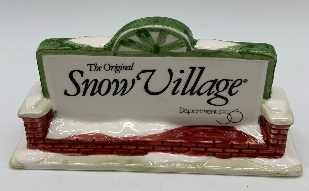 Dept 56- Snow Village 