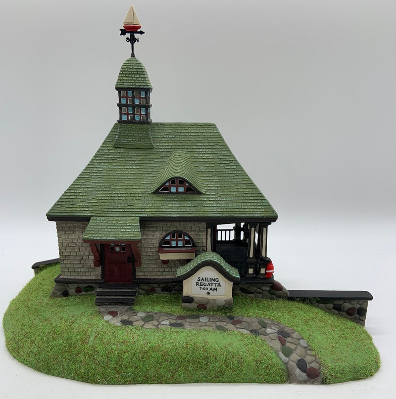 Dept 56- Seasons Bay Series "Stillwaters Boathouse"