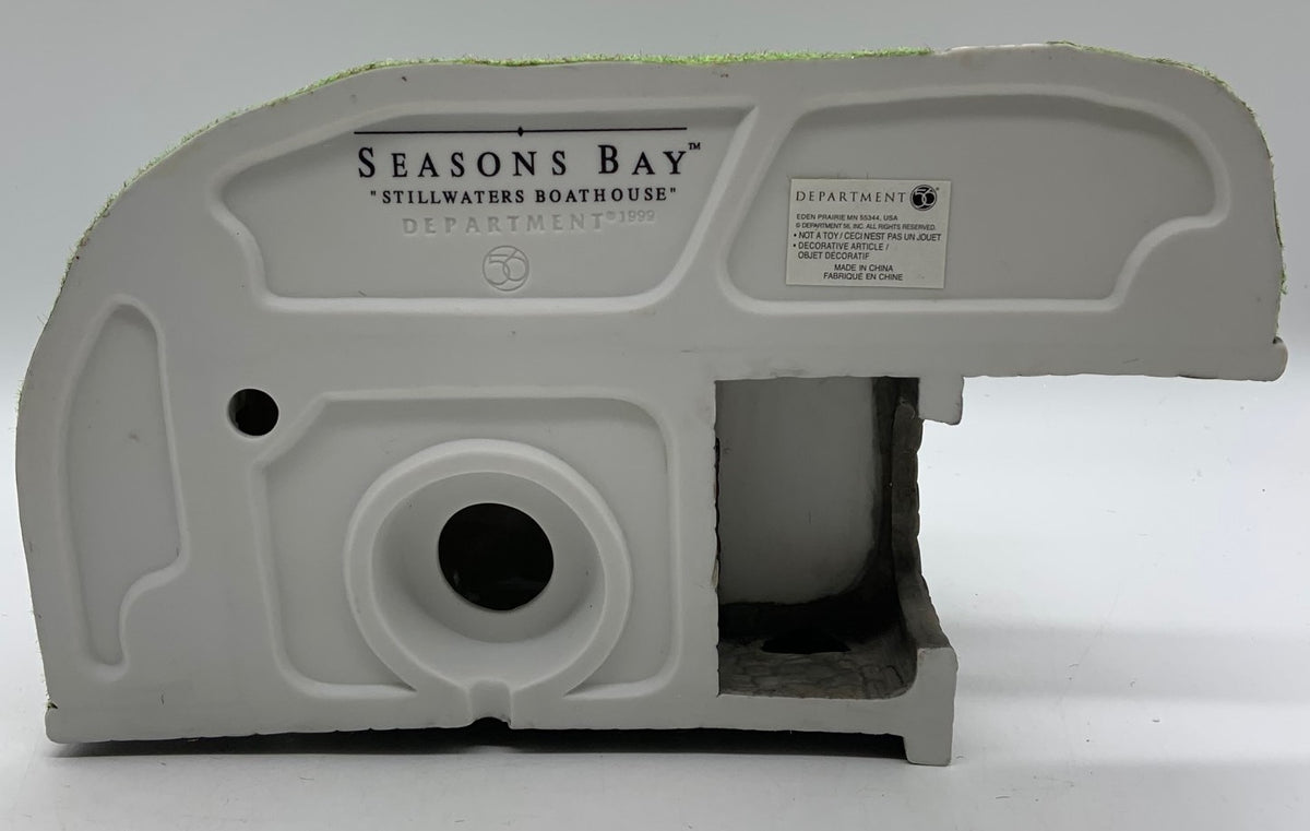 Department 56- Seasons Bay Series "Stillwaters Boathouse"