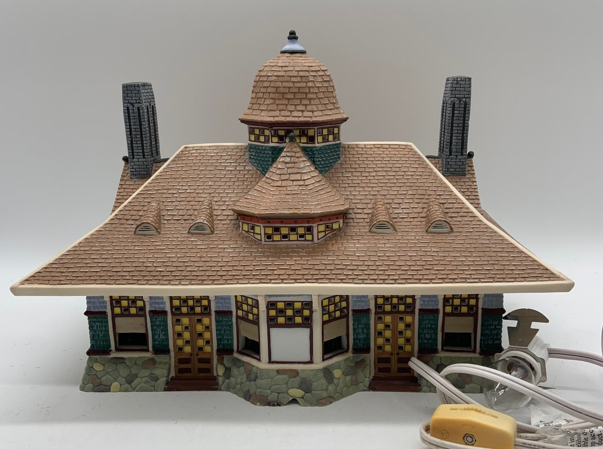 Retired Dept 56- Seasons Bay Series "Springlake Station"