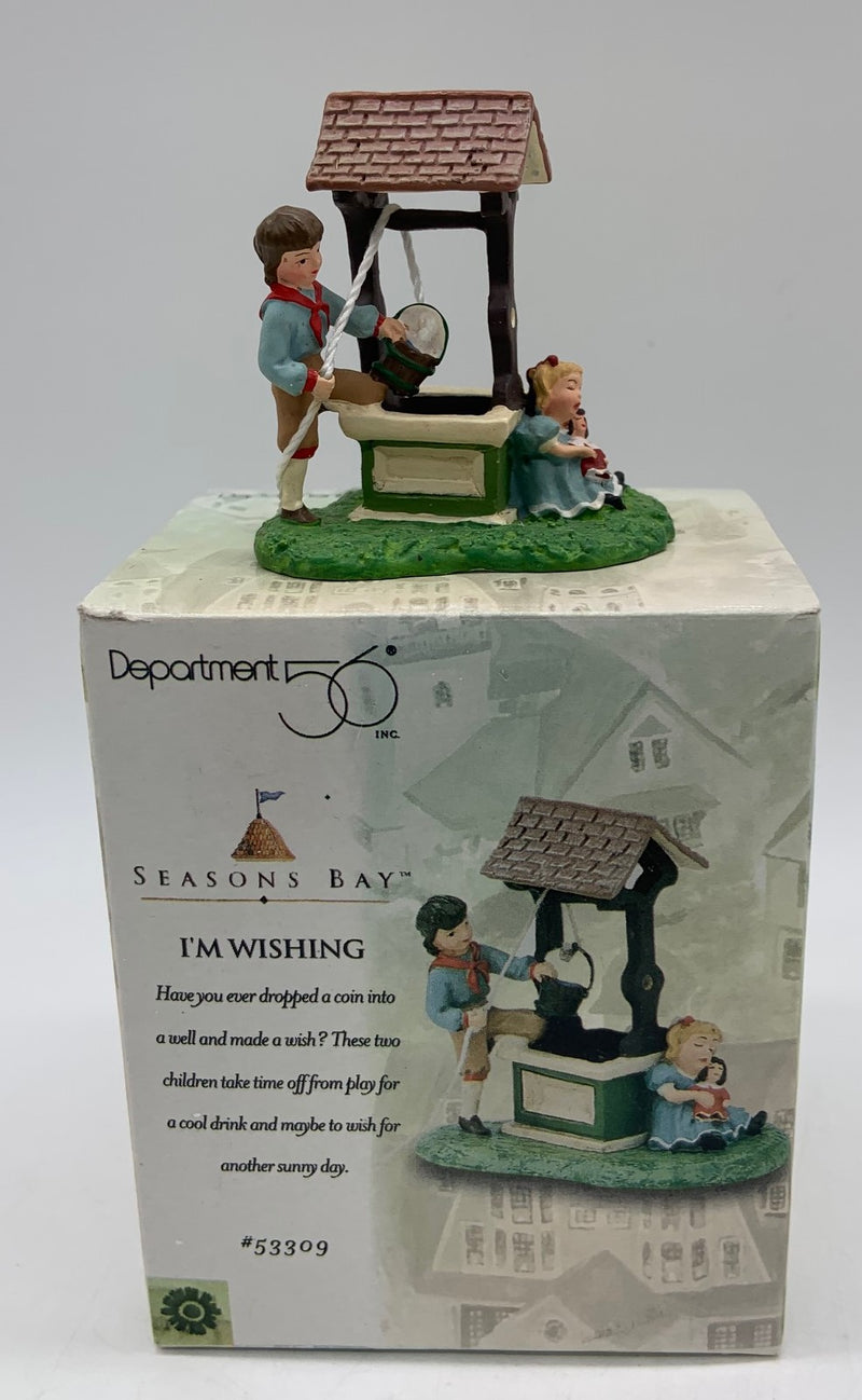 Dept 56- Seasons Bay "I'm Wishing" accessory