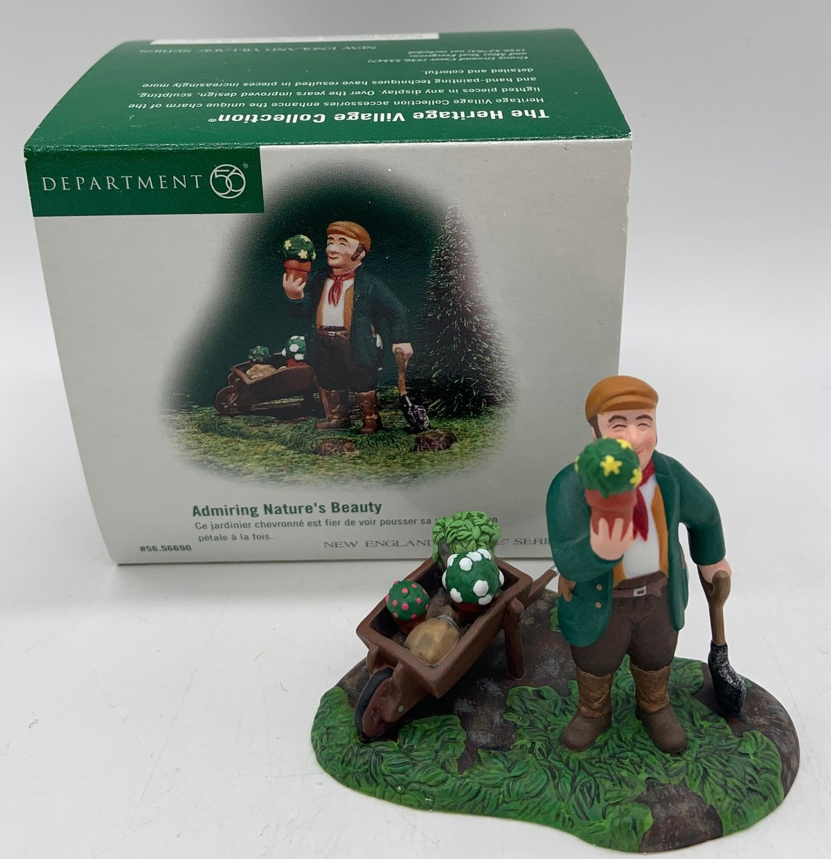 Dept 56- New England Village "Admiring Nature's Beauty" accessory