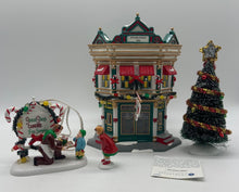 Load image into Gallery viewer, Dept 56- Snow Village &quot;The Sweet Shop Gift Set&quot;
