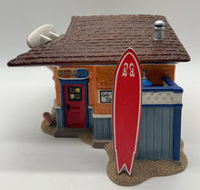 Load image into Gallery viewer, Dept 56- Snow Village &quot;Moondoggie&#39;s Board Shop&quot; no box

