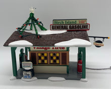 Load image into Gallery viewer, Dept 56- Snow Village &quot;Birch Island Gas Station&quot; 
