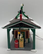 Load image into Gallery viewer, Dept 56- Snow Village &quot;Birch Island Gas Station&quot; 
