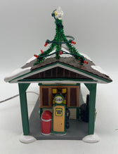 Load image into Gallery viewer, Department 56- Snow Village &quot;Birch Island Gas Station&quot; 
