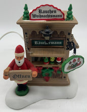 Load image into Gallery viewer, Dept 56- Alpine Village &quot;Christmas Market the Holiday Smoker Booth&quot;

