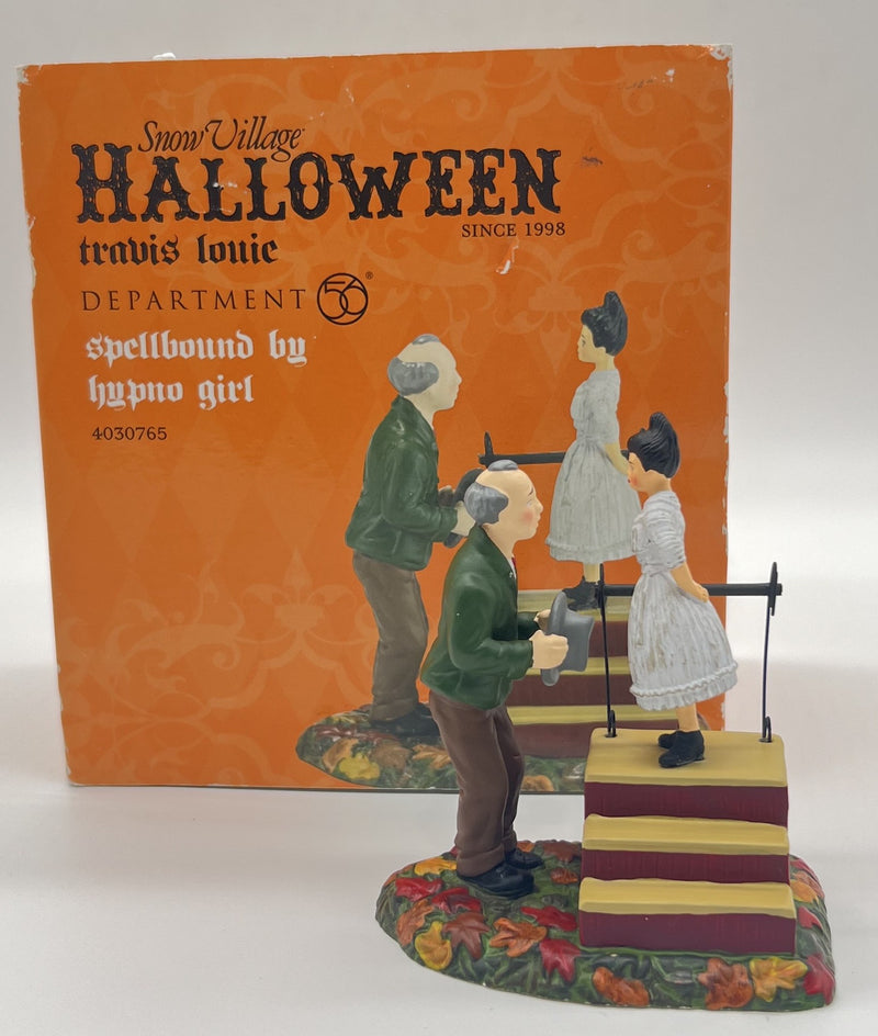 Dept 56-  Halloween "Spellbound by Hypno Girl" 