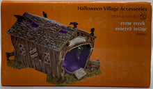Load image into Gallery viewer, Retired Department 56- Halloween "Crow Creek Covered Bridge"
