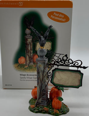 Dept 56- Snow Village Halloween 