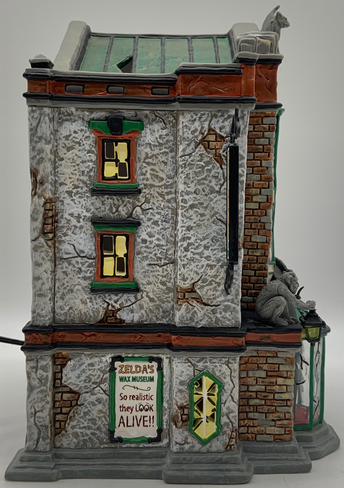 Department 56- Snow Village Halloween "Zelda's Wax Museum"