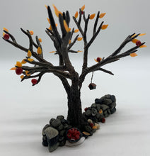 Load image into Gallery viewer, Department 56- Village Accessories "Fieldstone Wall with Apple Tree"
