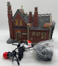 Load image into Gallery viewer, Dept 56- Snow Village Halloween "Croak-N-Haggard Mortuary"

