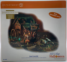 Load image into Gallery viewer, Department 56- Snow Village Halloween "Dead Creek Mill"
