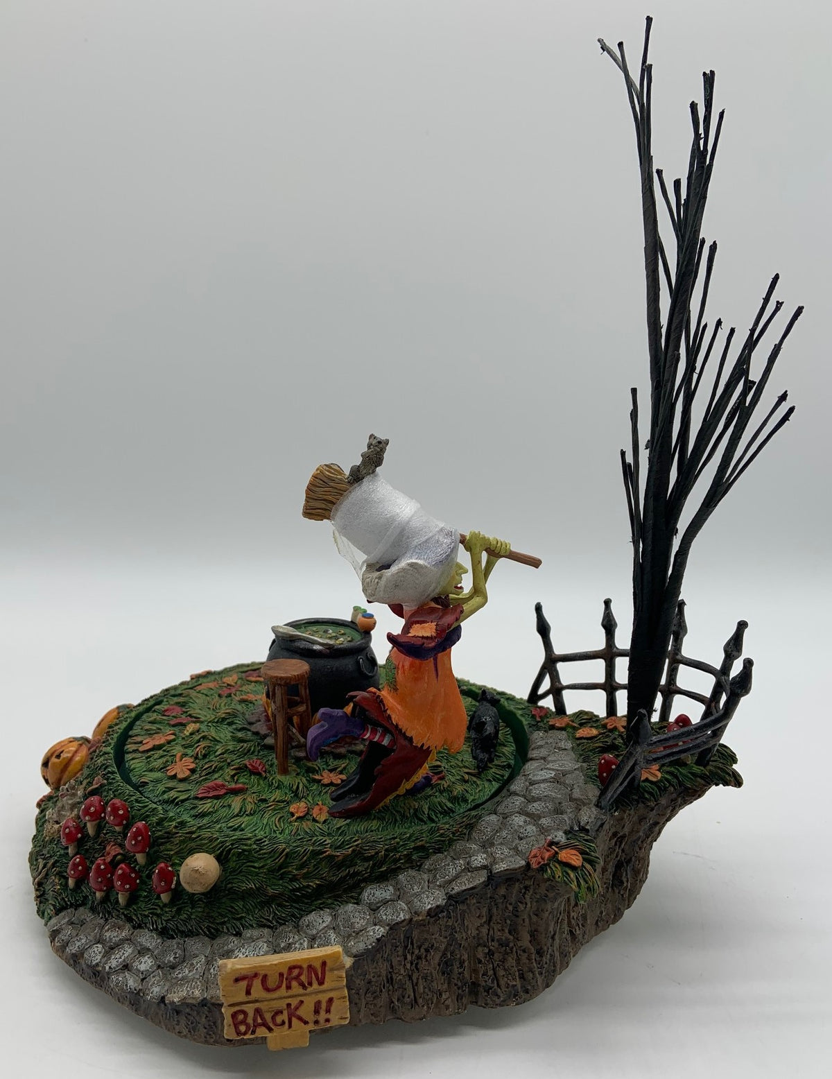 Retired Dept 56- Snow Village Halloween "Halloween Rat Race" animated accessory