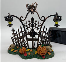 Load image into Gallery viewer, Department 56- Snow Village Halloween "Gothic Gate"
