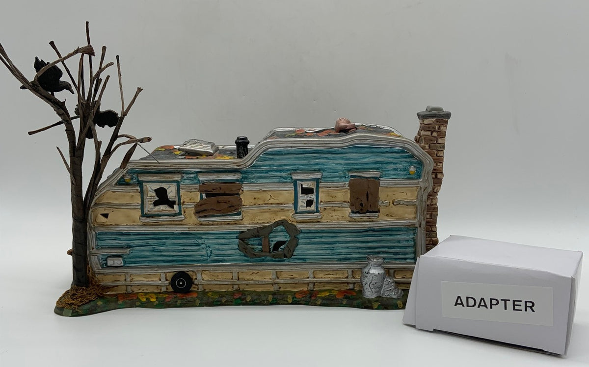 Retired Dept 56- Halloween "Lot 13, Crystal Lake"