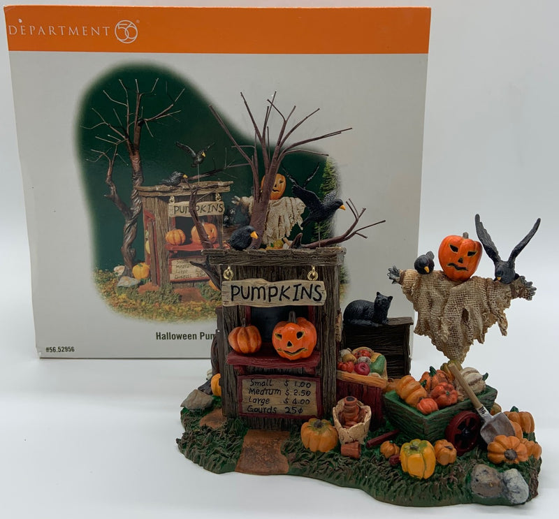 Dept 56- Halloween "Halloween Pumpkin Stand"