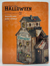 Load image into Gallery viewer, Retired Department 56- Snow Village Halloween &quot;Haunted Rails Grain Elevator&quot;
