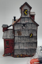 Load image into Gallery viewer, Dept 56- Snow Village Halloween &quot;Haunted Rails Grain Elevator&quot;
