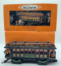 Load image into Gallery viewer, Dept 56- Snow Village Halloween &quot;Haunted Rails Passenger Car&quot; 
