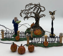 Load image into Gallery viewer, Dept 56- Snow Village Halloween &quot;Gravely Landscape Set&quot; 
