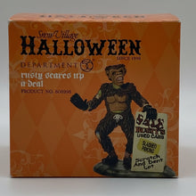 Load image into Gallery viewer, Dept 56- Snow Village Halloween "Rusty Scares up a Deal"
