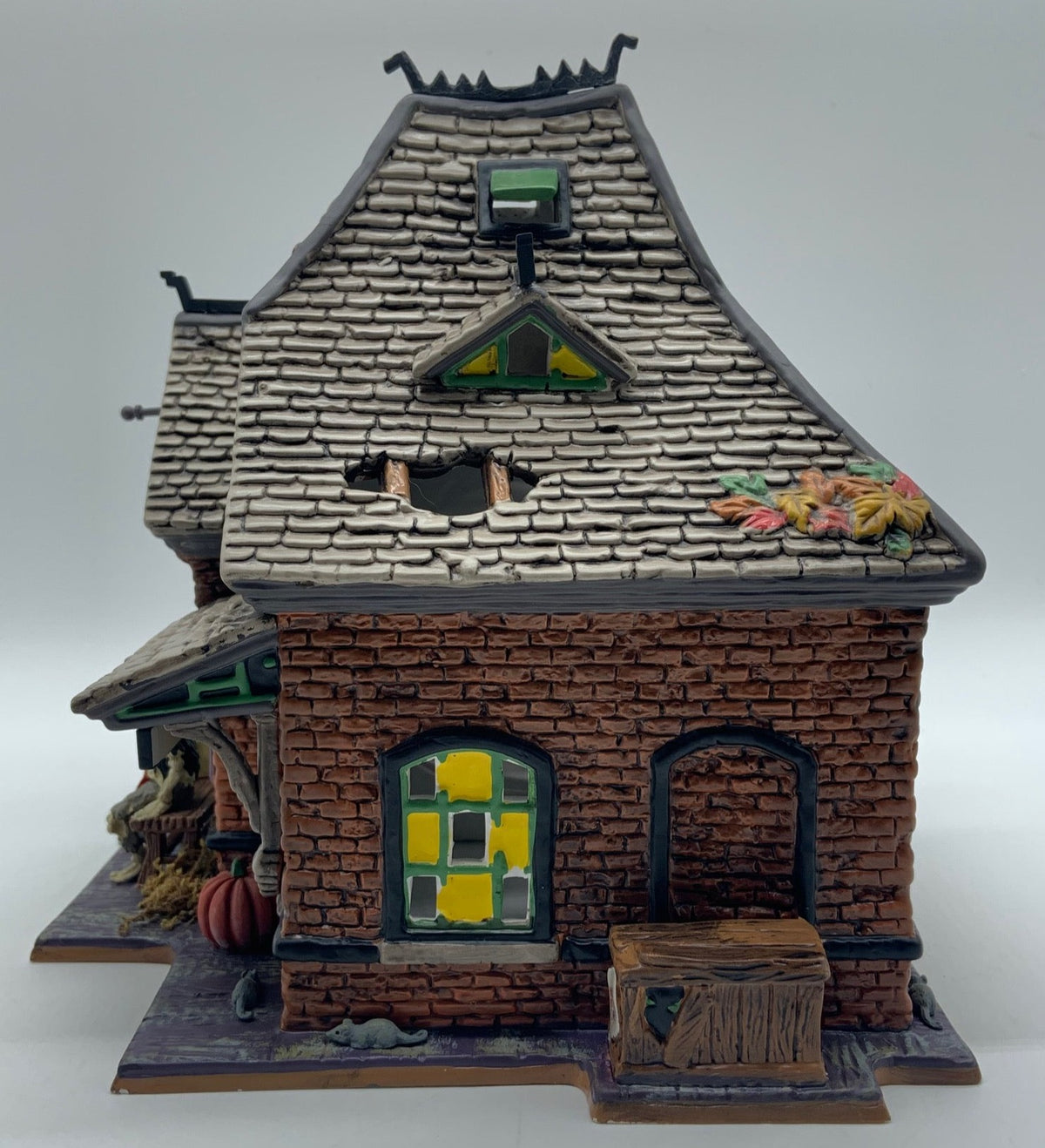 Dept 56- Snow Village Halloween "Rickety Railroad Station"