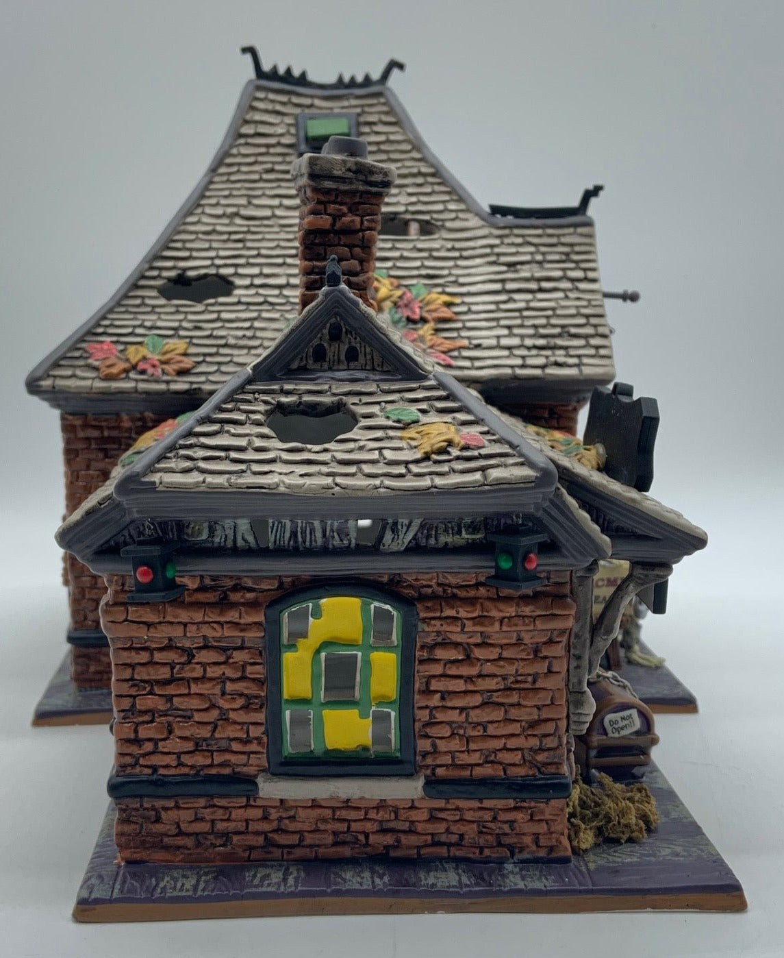 Department 56- Snow Village Halloween "Rickety Railroad Station"