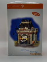 Load image into Gallery viewer, Dept 56- Snow Village Halloween "Grimsly's Garage" 
