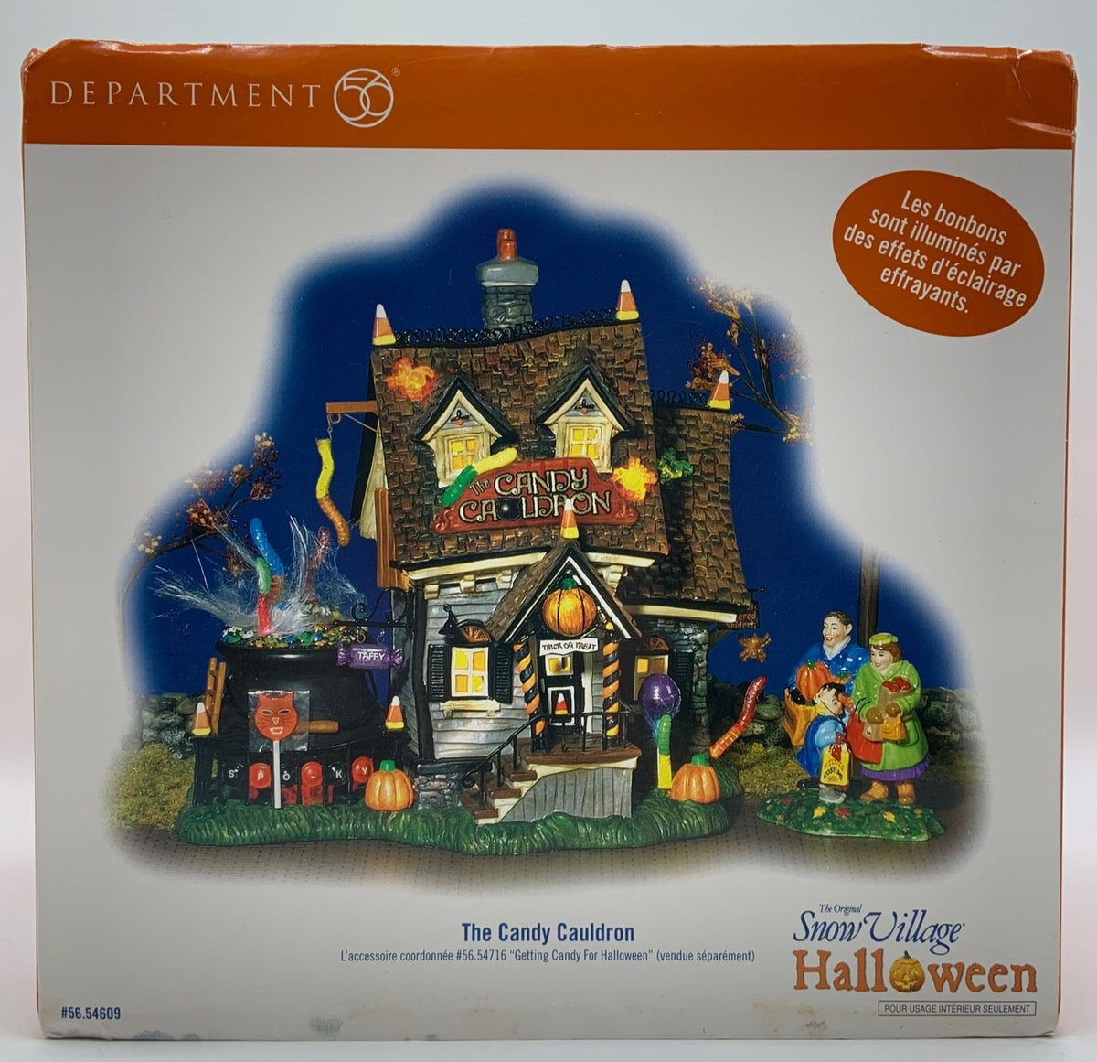 Dept 56- Snow Village Halloween "The Candy Cauldron"