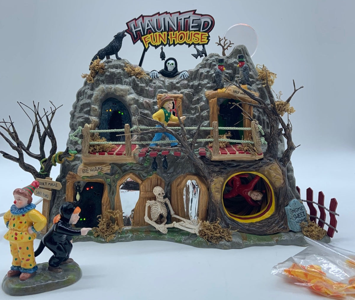 Dept 56- Snow Village Halloween "Haunted Fun House"