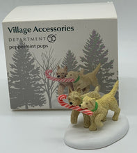 Load image into Gallery viewer, Dept 56- Village Accessories &quot;Peppermint Pups&quot;
