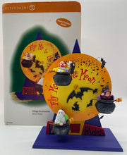 Load image into Gallery viewer, Dept 56- Snow Village Halloween &quot;Witch Rides&quot; animated accessory
