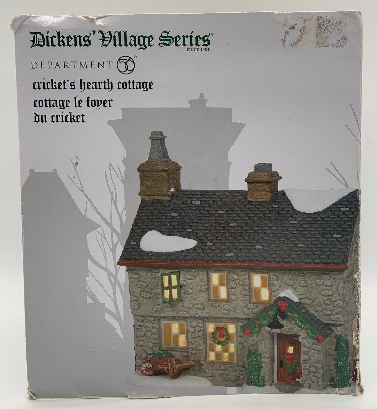 Retired Department 56- Dickens' Village "Cricket's Hearth Cottage"