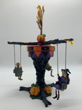Load image into Gallery viewer, Dept 56- Snow Village Halloween &quot;Swinging Ghoulies&quot; animated accessory
