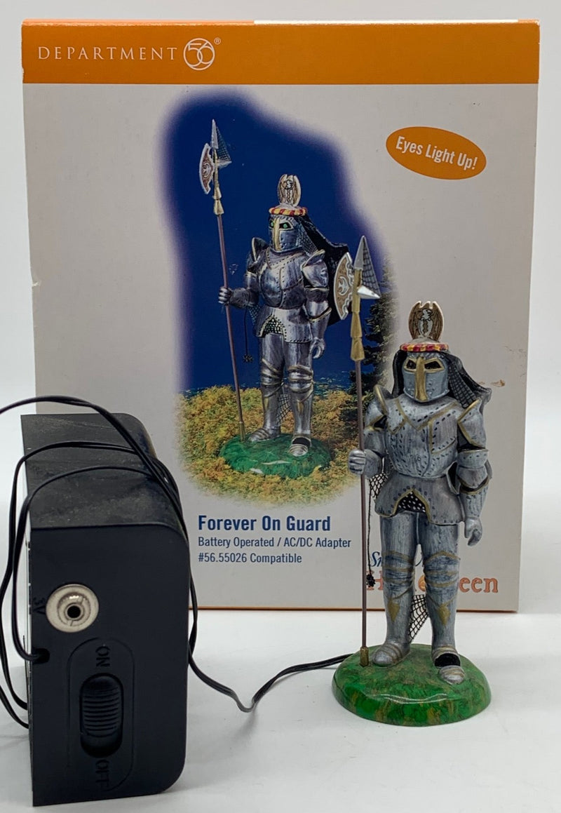Dept 56- Snow Village Halloween "Forever On Guard"