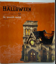 Load image into Gallery viewer, Retired Department 56- Snow Village Halloween "The Haunted Church"
